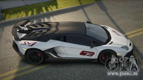 Lamborghini Aventador SVJ 19th pour GTA San Andreas