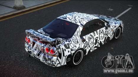 Nissan Skyline R33 Hacoley S13 pour GTA 4