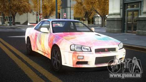 Nissan Skyline R34 Gaselly S12 für GTA 4