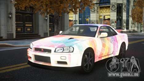 Nissan Skyline R34 Gaselly S12 für GTA 4