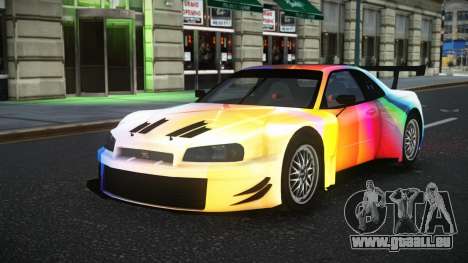 Nissan Skyline R34 Jagrao S12 für GTA 4