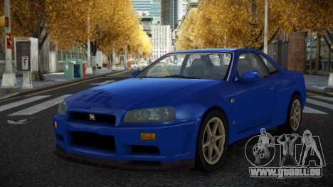 Nissan Skyline R34 Cuzdu pour GTA 4