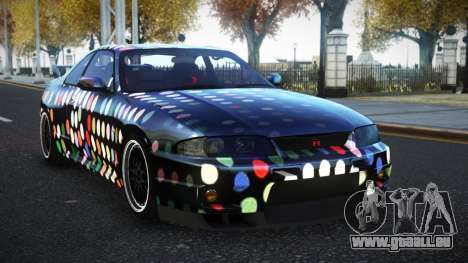 Nissan Skyline R33 Hacoley S2 pour GTA 4