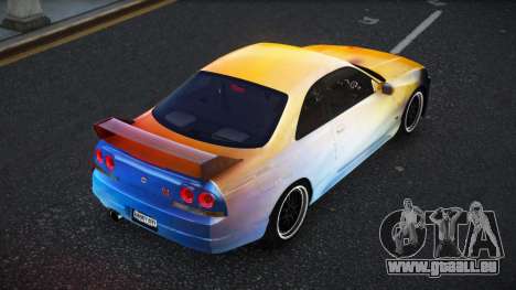 Nissan Skyline R33 Hacoley S11 pour GTA 4