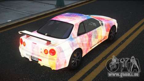Nissan Skyline R34 Gaselly S12 für GTA 4