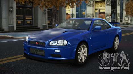 Nissan Skyline R34 Gaselly pour GTA 4