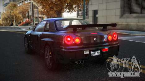 Nissan Skyline R34 Gaselly S14 für GTA 4