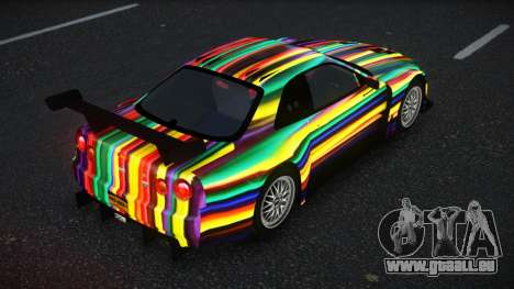 Nissan Skyline R34 Jagrao S8 für GTA 4