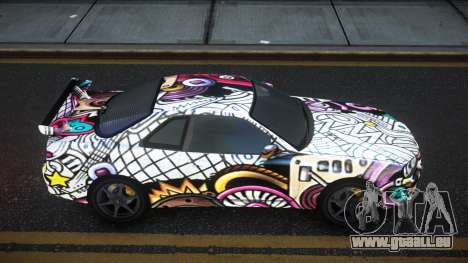 Nissan Skyline R34 Gaselly S8 pour GTA 4