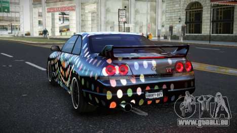 Nissan Skyline R33 Hacoley S2 pour GTA 4