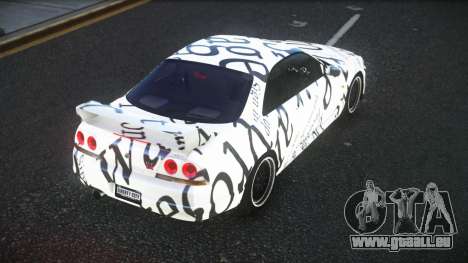 Nissan Skyline R33 Hacoley S9 pour GTA 4