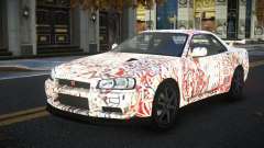 Nissan Skyline R34 Gaselly S1 pour GTA 4