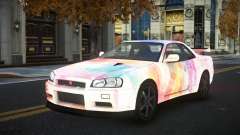 Nissan Skyline R34 Gaselly S12 pour GTA 4