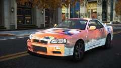 Nissan Skyline R34 Gaselly S5 für GTA 4