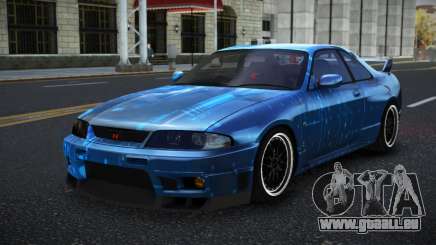 Nissan Skyline R33 Hacoley S4 pour GTA 4