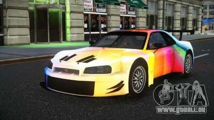 Nissan Skyline R34 Jagrao S12 pour GTA 4