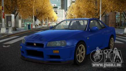 Nissan Skyline R34 Cuzdu pour GTA 4