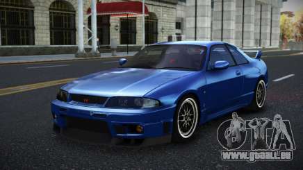Nissan Skyline R33 Hacoley pour GTA 4