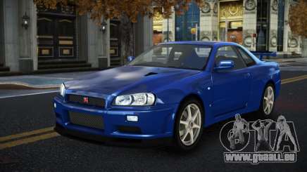 Nissan Skyline R34 Gaselly pour GTA 4
