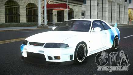 Nissan Skyline R33 Hacoley S7 pour GTA 4