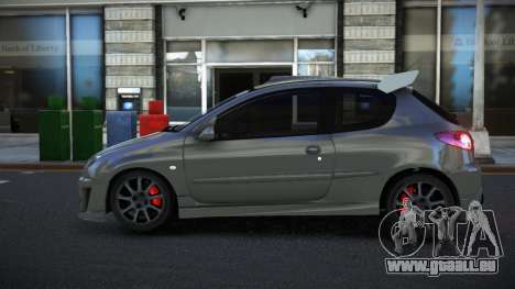 Peugeot 206 Jiujo pour GTA 4