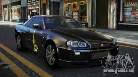 Nissan Skyline R34 Calosca S2 für GTA 4