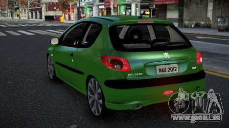 Peugeot 206 Kiwkir für GTA 4