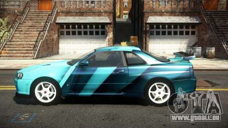 Nissan Skyline R34 Nehgan S3 für GTA 4