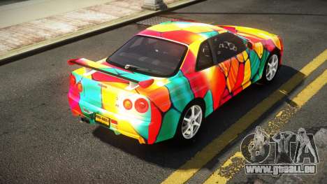 Nissan Skyline R34 Nehgan S11 für GTA 4