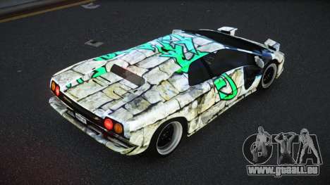 Lamborghini Diablo Hunbe S13 für GTA 4