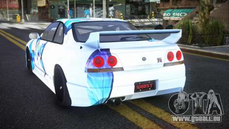 Nissan Skyline R33 Letyxis S2 pour GTA 4