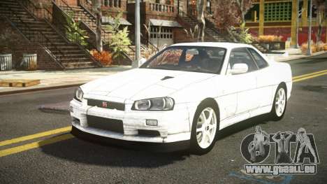 Nissan Skyline R34 Nehgan S1 pour GTA 4