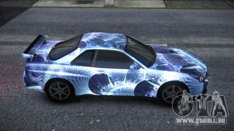 Nissan Skyline R34 Owyna S3 für GTA 4
