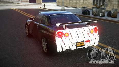 Nissan Skyline R34 Calosca S3 für GTA 4