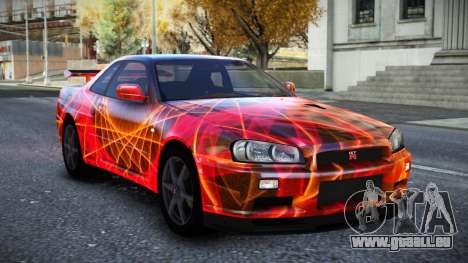 Nissan Skyline R34 Owyna S13 für GTA 4