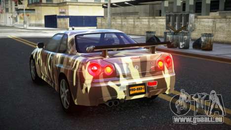 Nissan Skyline R34 Calosca S7 für GTA 4