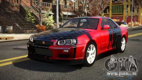 Nissan Skyline R34 Nehgan S12 für GTA 4