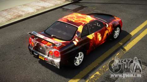 Nissan Skyline R34 Nehgan S9 für GTA 4