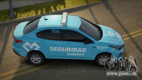 2020 Fiat Cronos Seguridad Ciudadana Lanus für GTA San Andreas