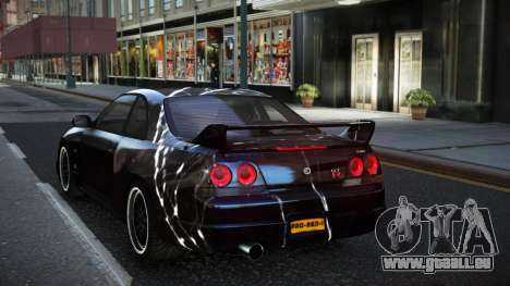 Nissan Skyline R33 Risic S6 für GTA 4