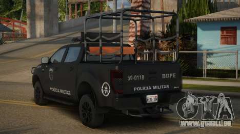 Ford Ranger 2017 BOPE RJ V2 pour GTA San Andreas