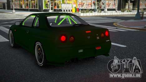 Nissan Skyline R34 Uwah für GTA 4