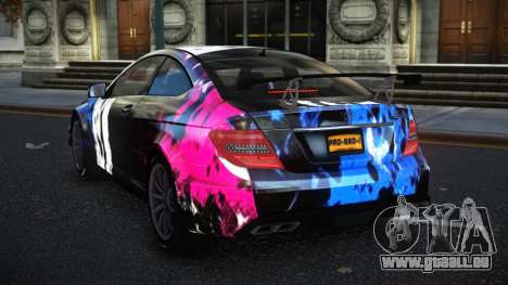 Mercedes-Benz C63 AMG Llydox S8 pour GTA 4