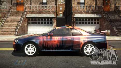 Nissan Skyline R34 Nehgan S14 pour GTA 4