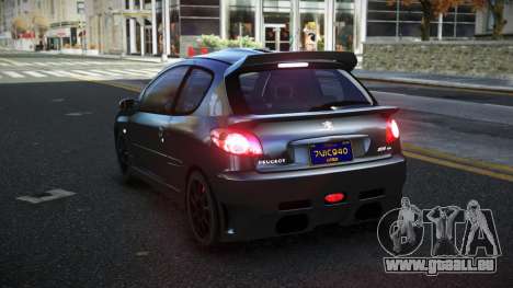 Peugeot 206 Zodin pour GTA 4