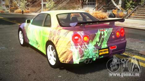 Nissan Skyline R34 Nehgan S7 pour GTA 4