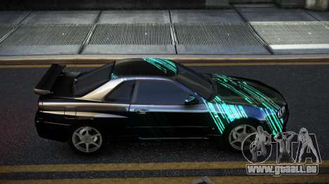 Nissan Skyline R34 Calosca S1 pour GTA 4
