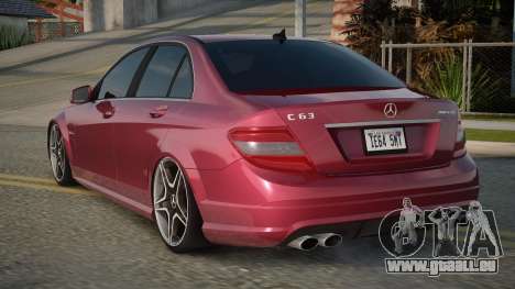 Mercedes-Benz C63 AMG 10th pour GTA San Andreas