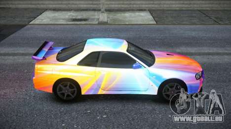 Nissan Skyline R34 Owyna S8 für GTA 4