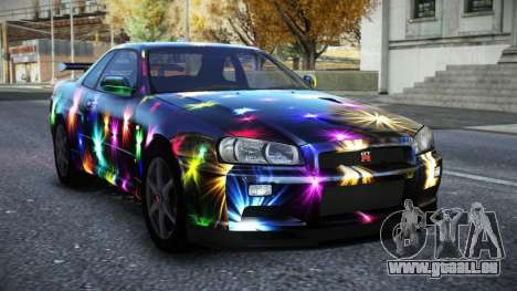 Nissan Skyline R34 Owyna S2 für GTA 4